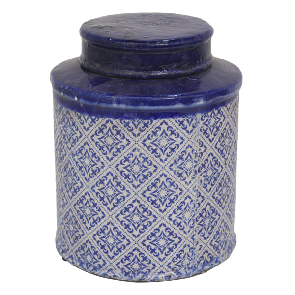 Mosaic Lidded Jar Large - Notbrand