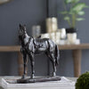 Equestrian Polyresin Saddle Statue - Notbrand