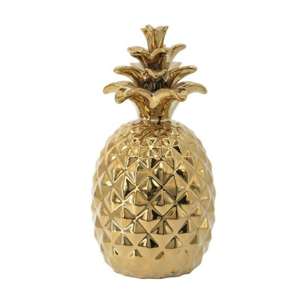 Gold Pineapple Ornament - Small - Notbrand
