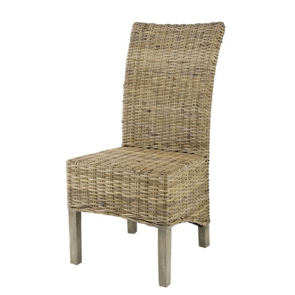 Algeria Mango Frame Chair - Natural - Notbrand