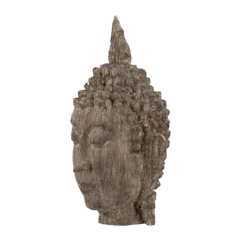 Serene Buddha Head Sculpture - NOTBRAND (2)