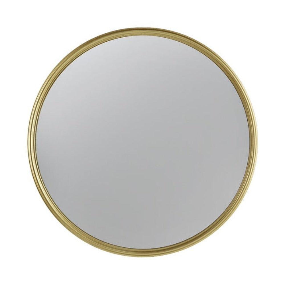 Hannes Convex Wall Mirror - Gold Frame - Notbrand