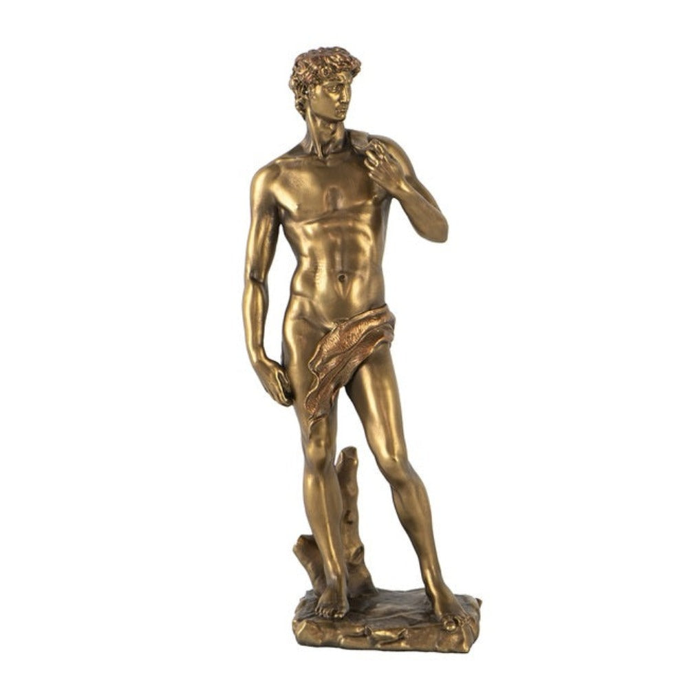 Polyresin David Statue - Golden - Notbrand