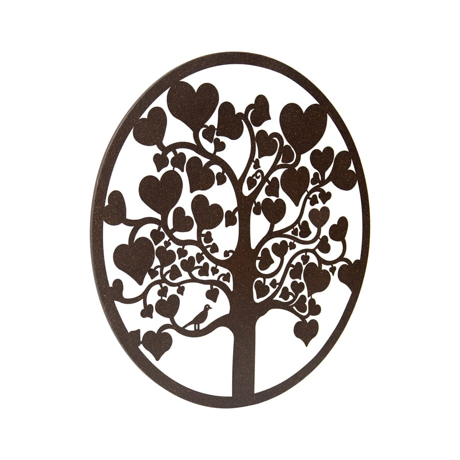 Laser-cut Tree-of-Life with Heart Leaves - 60cm - Notbrand