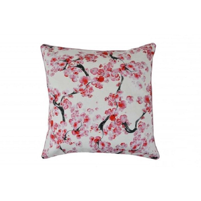 Cherry Blossom Cotton Cushion Cover - Notbrand