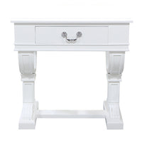 Curtis Decorator Bedside Table White - Notbrand