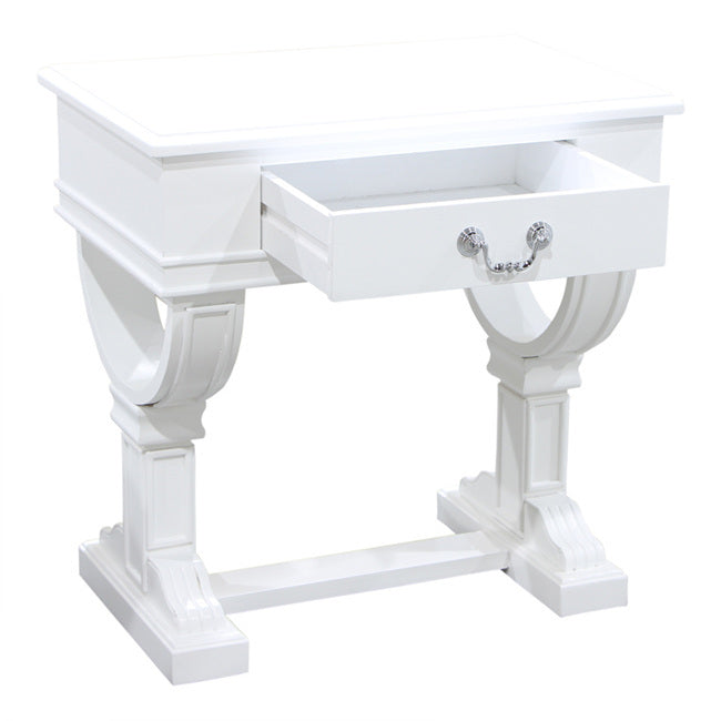 Curtis Decorator Bedside Table White - Notbrand