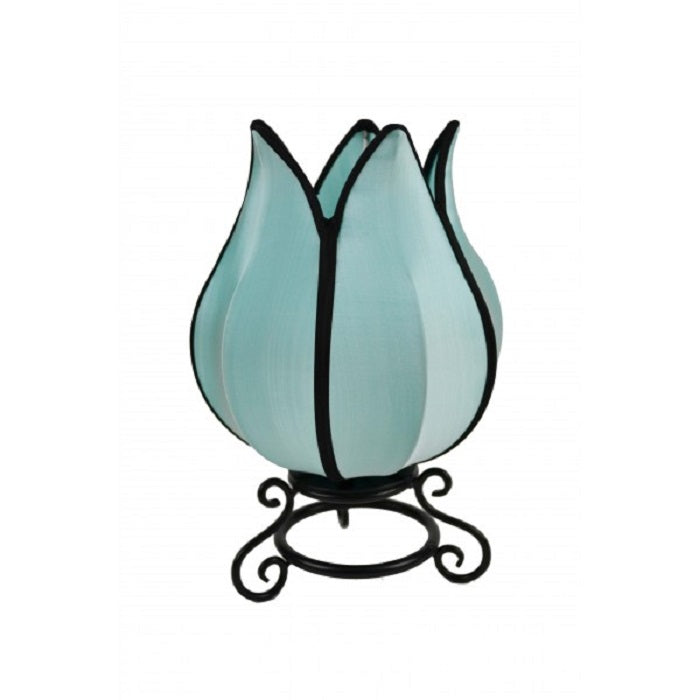 Small Tulip Table Lamp with Black Trim - Notbrand