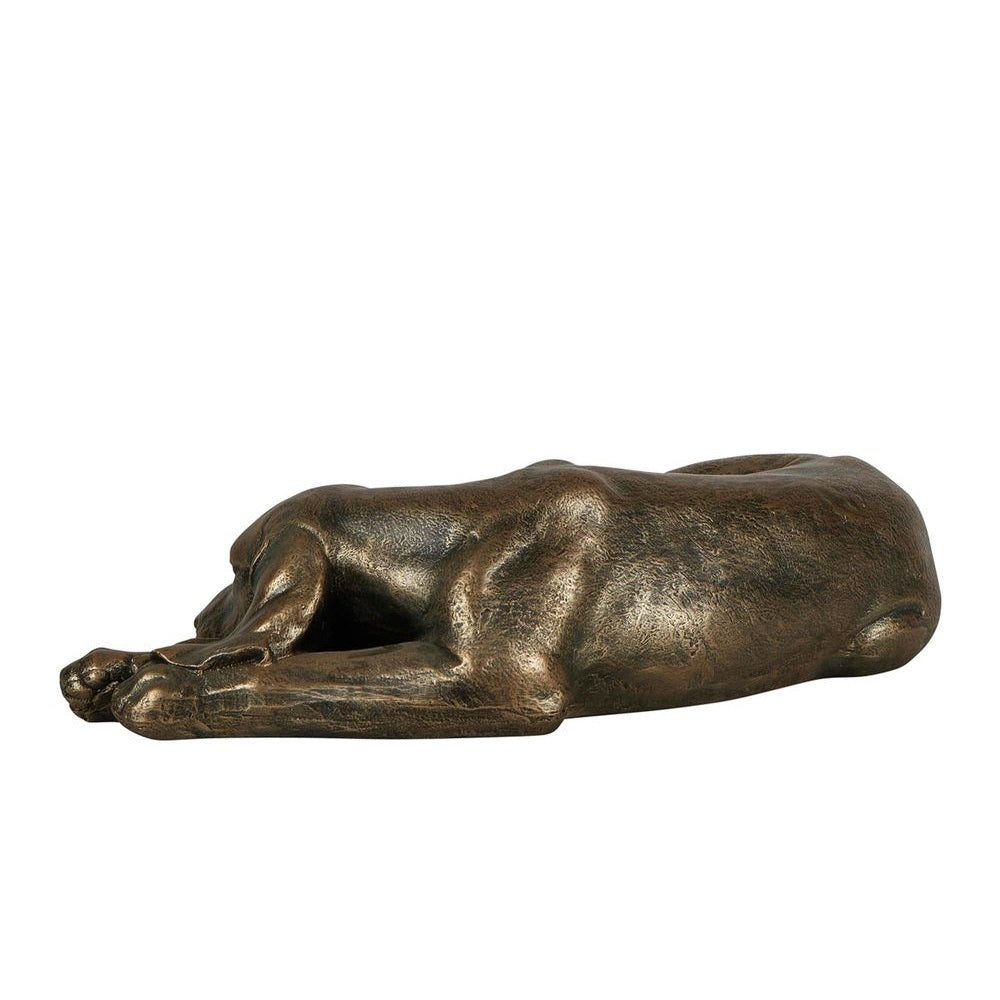 Tupence Polyresin Dog Sculpture - Bronze - Notbrand