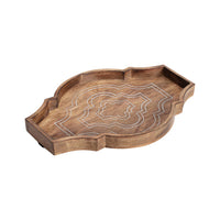 Handcrafted Mangowood Wall Hanging Tray - 50cm - Notbrand