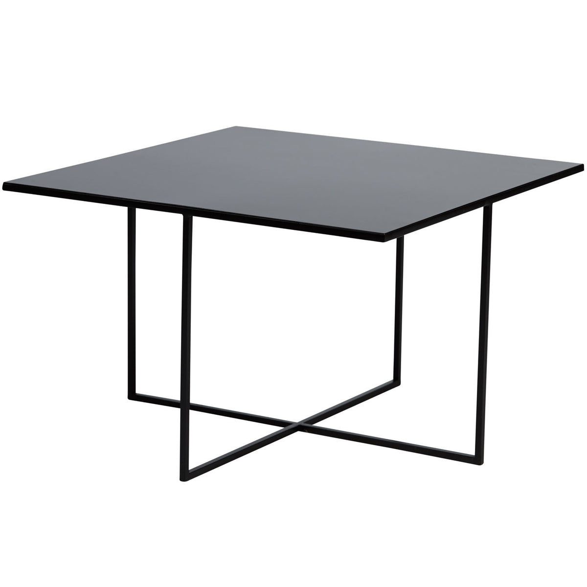 Soho Casina Metal Side Table - Black - Notbrand