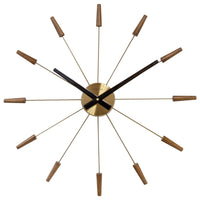 NeXtime Wooden Plug-Inn Wall Clock - 58cm - Notbrand