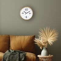 NeXtime Classic Wall Clock in Gold - 39cm - Notbrand