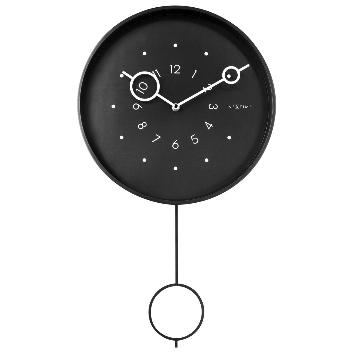 NeXtime Loop Pendulum Wall Clock - 35cm - Notbrand