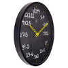 NeXtime Maths Wall Clock in Black - 30cm - Notbrand