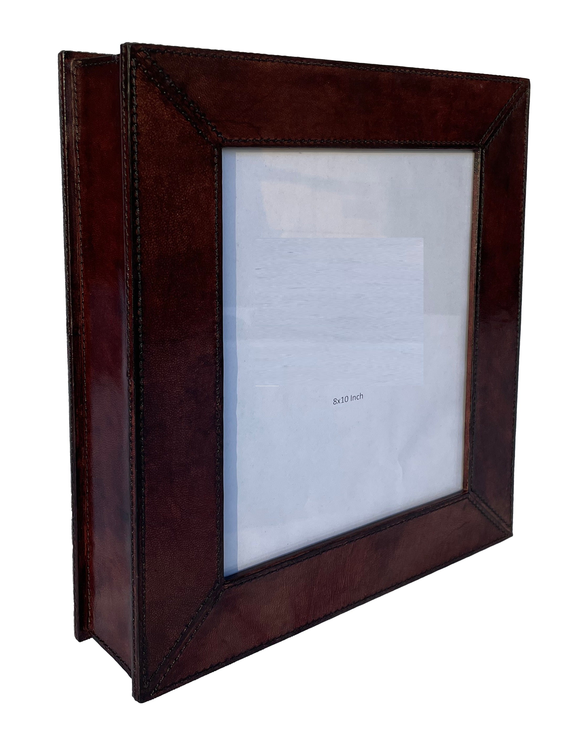Elsa Key Holder Box in Dark Leather - Large - Notbrand