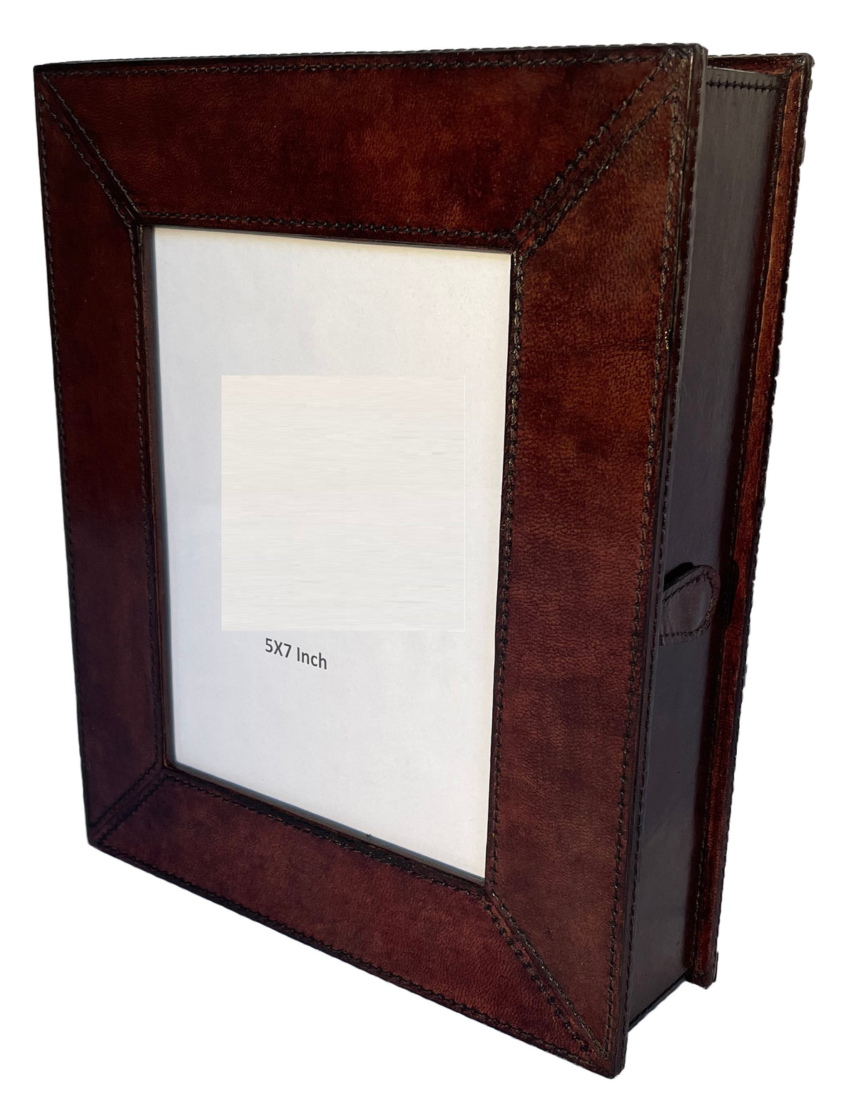 Elsa Key Holder Box in Dark Leather - Small - Notbrand