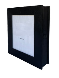 Elsa Key Holder Box in Black Leather - Large - Notbrand