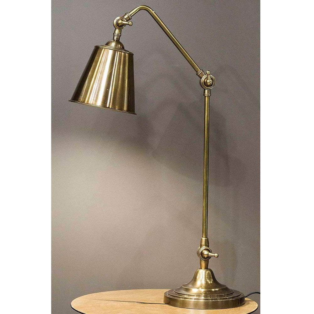 Cuba Table Lamp - Antique Brass - Notbrand