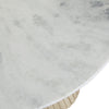 Melrose Marble Dining Table - Natural / Marble - Notbrand