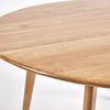 Convair Round Oak Dining Table - 110cm - Notbrand
