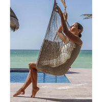 Extra Large Cotton Mexican Hammock Chair Dream Sands Outdoor - Notbrand