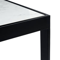 Room Square Metal Side Table - Black - Notbrand