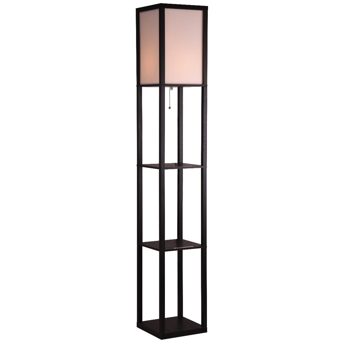 Blisk Floor Lamp with Open Box Shelves -1.6m - Notbrand