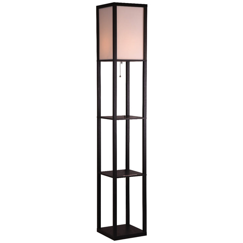 Blisk Floor Lamp with Open Box Shelves -1.6m - Notbrand