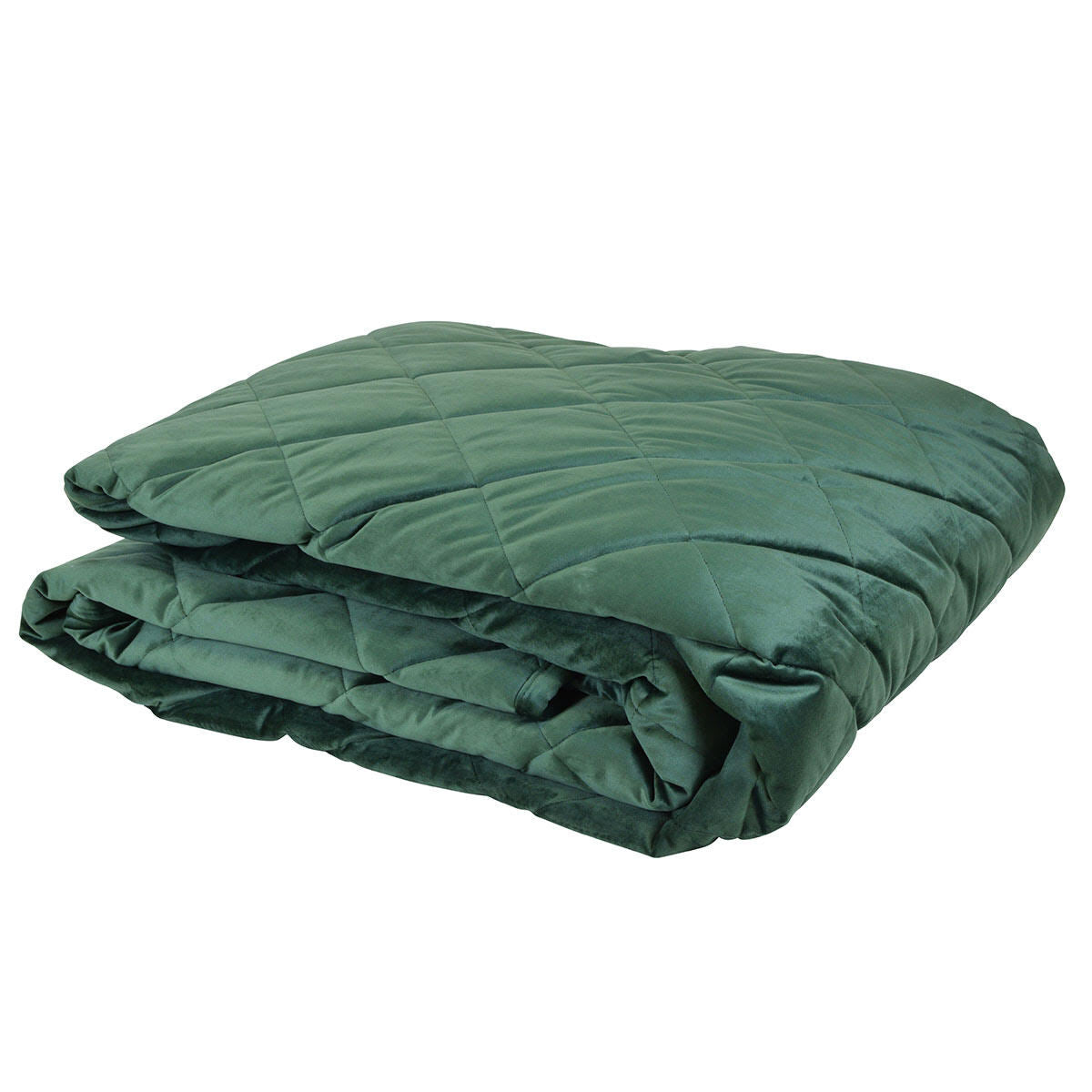 Allure Velvet Comforter - Green - Notbrand