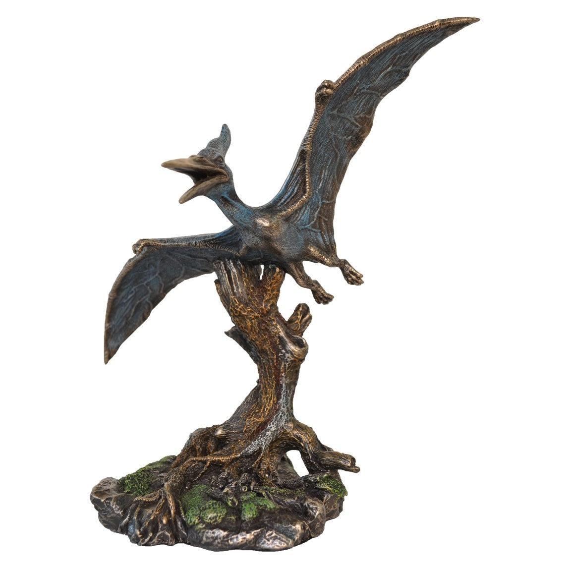 Pteranodon Dinosaur Cold Cast Bronze Figurine - Notbrand