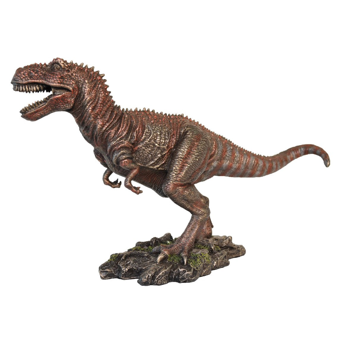 Tyrannosaurus Dinosaur Cold Cast Bronze Figurine - Notbrand