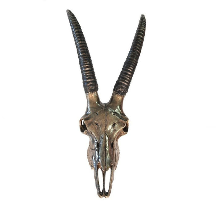 Animal Skull Hanging - Reed Buck Skull Bronze Decorator - Notbrand