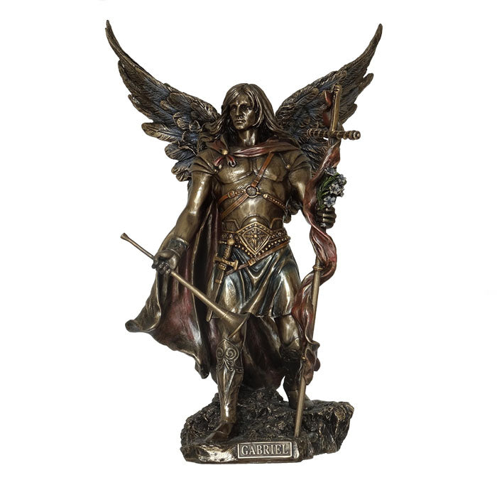 Archangel Gabriel Bronze Figurine - Notbrand
