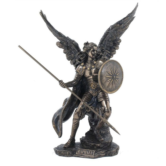 Archangel Raphael Bronze Figurine - Notbrand