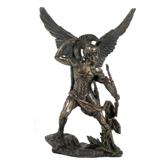 Archangel Uriel Bronze Figurine - Notbrand