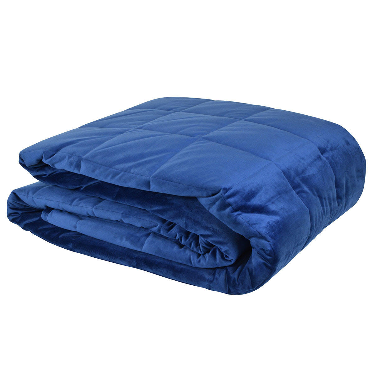 Aria Velvet Comforter - Navy - Notbrand