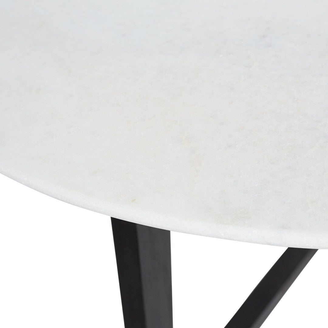 Attic Round Dining Table with Marble Top - Notbrand