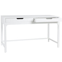 Arco Poplar Desk - White - Notbrand