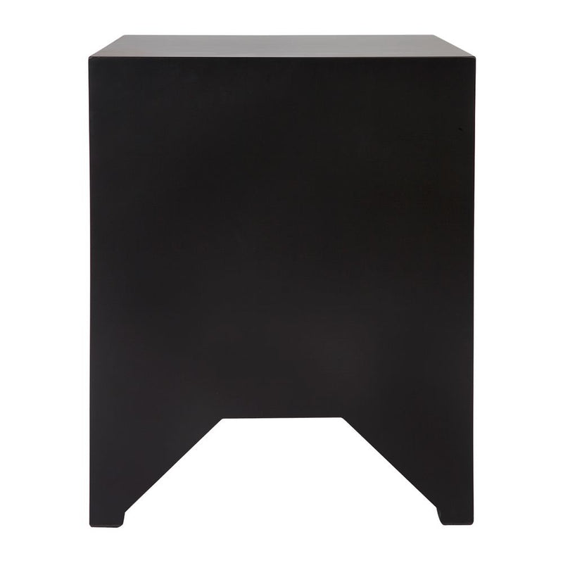 Ariana Bedside Table - Small Black - Notbrand