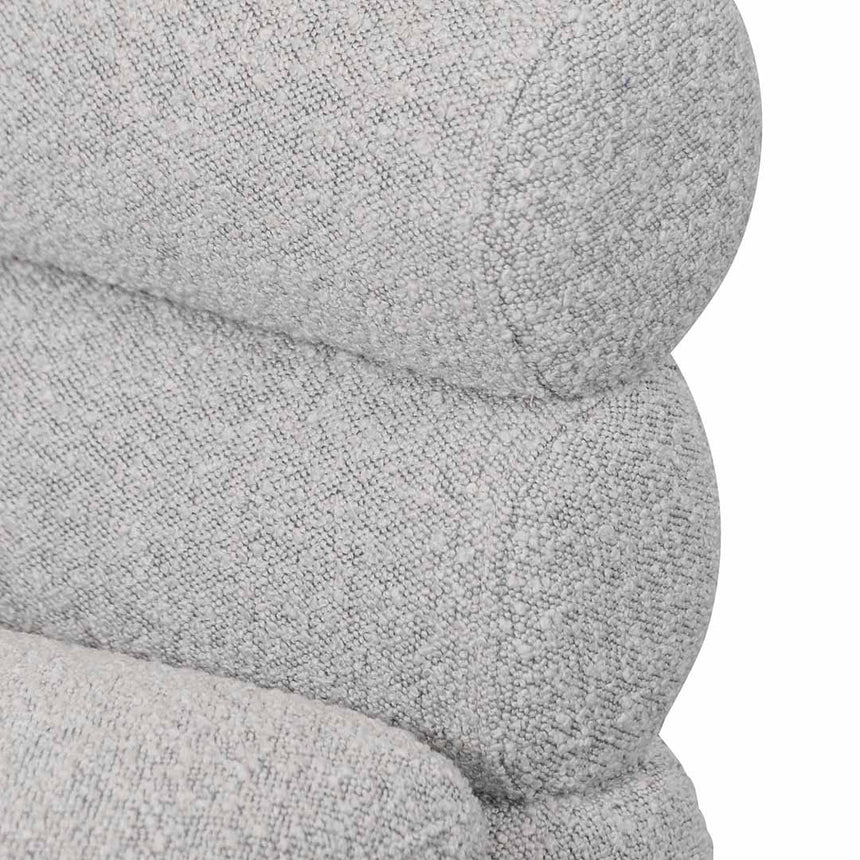 Armchair - Ash Grey Boucle - Notbrand