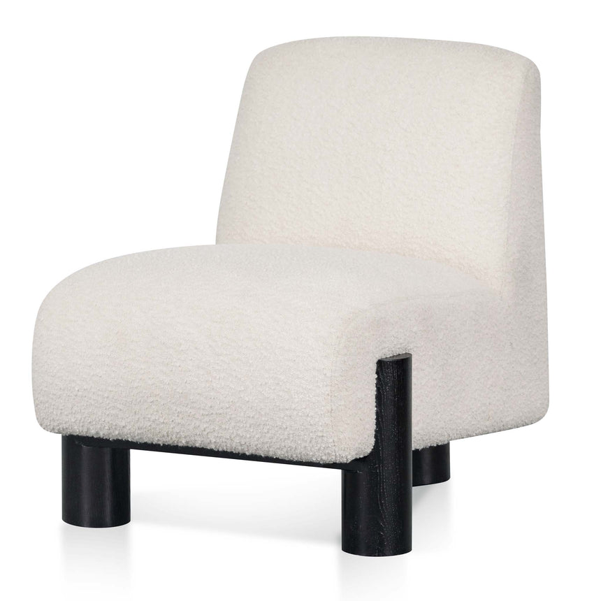 Tedlinn Polyester Chair - Ivory White - Notbrand