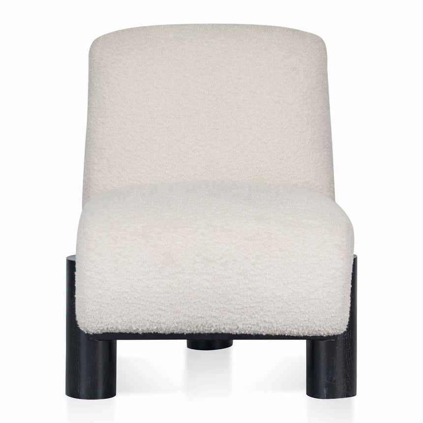 Tedlinn Polyester Chair - Ivory White - Notbrand