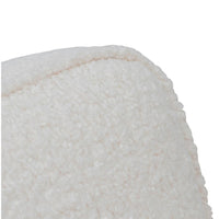 Armchair - Ivory White Sherpa - Notbrand