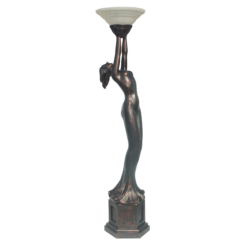 Kyra Lady Figurine Art Decor Floor Lamp - Notbrand