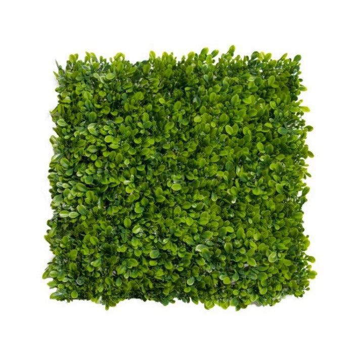 Boxwood Leaf Wall Artificial UV Treated Green - Notbrand