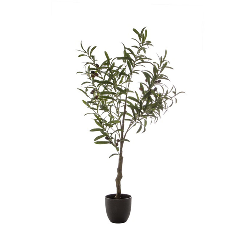 Olive Leaf Artificial Tree with Olives - 96cm - Notbrand