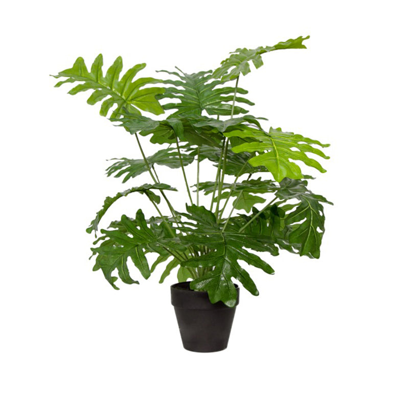 Artificial Philodendron Potted Plant (71cmH) - Notbrand
