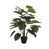 Artificial Pothos Potted Plant Real Touch Green (90cmH) - Notbrand