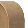 Ash 2 Door Curve Cabinet - Natural - Notbrand